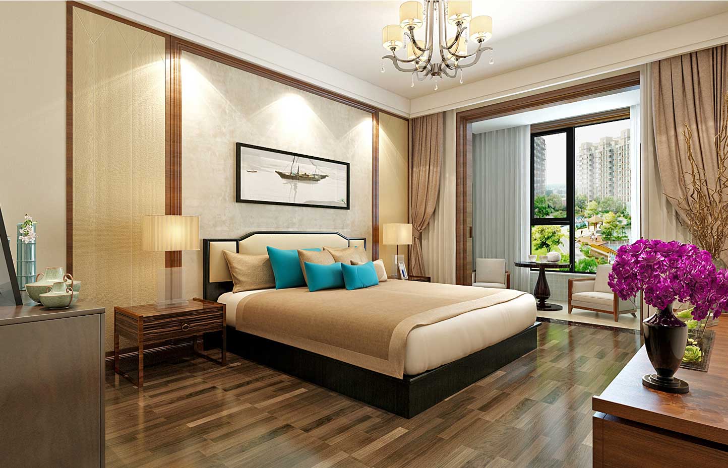 臥室裝修燈具選擇