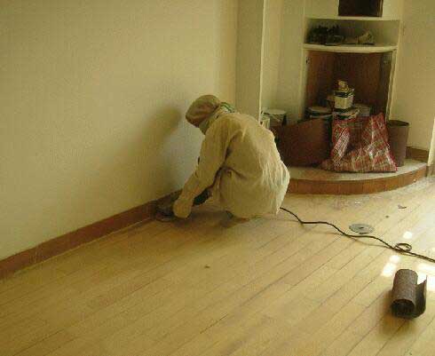 地板翻新修邊