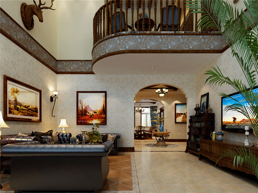 石家莊美式別墅裝修效果圖