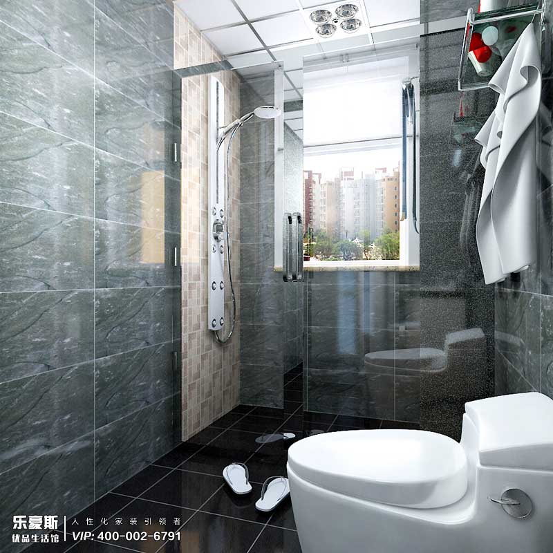 石家莊建投十號(hào)院168平米后現(xiàn)代風(fēng)格裝修效果圖