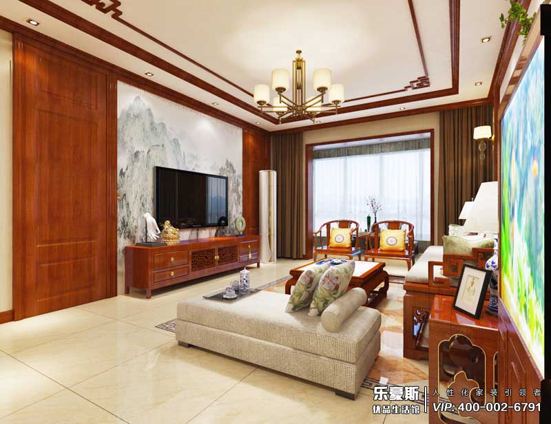 濱河華府139平米簡(jiǎn)中風(fēng)格裝修效果圖