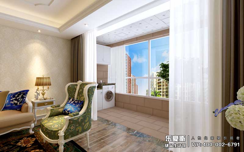 嘉苑190平米簡歐風(fēng)格裝修效果圖