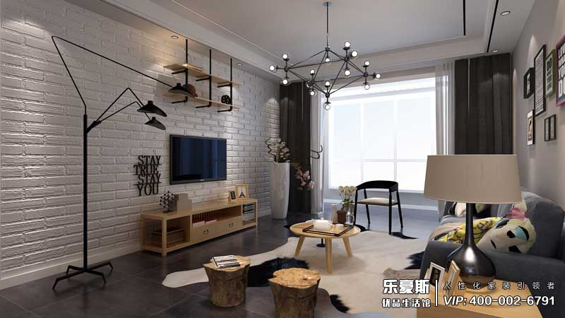 林蔭大院工業(yè)風(fēng)裝修效果圖