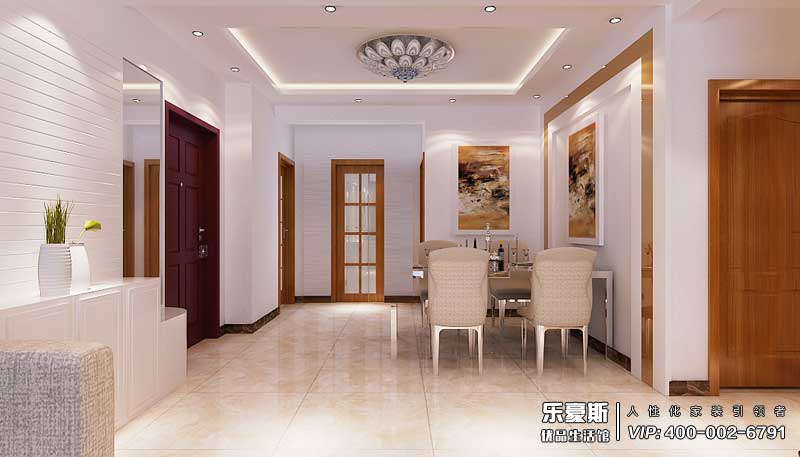 保利拉菲公館朗菲園現(xiàn)代風(fēng)格裝修效果圖