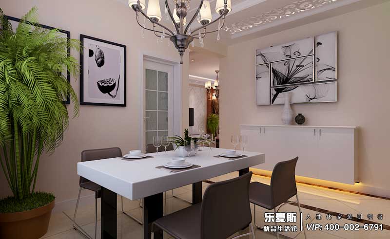 匯君城混搭風(fēng)格裝修效果圖