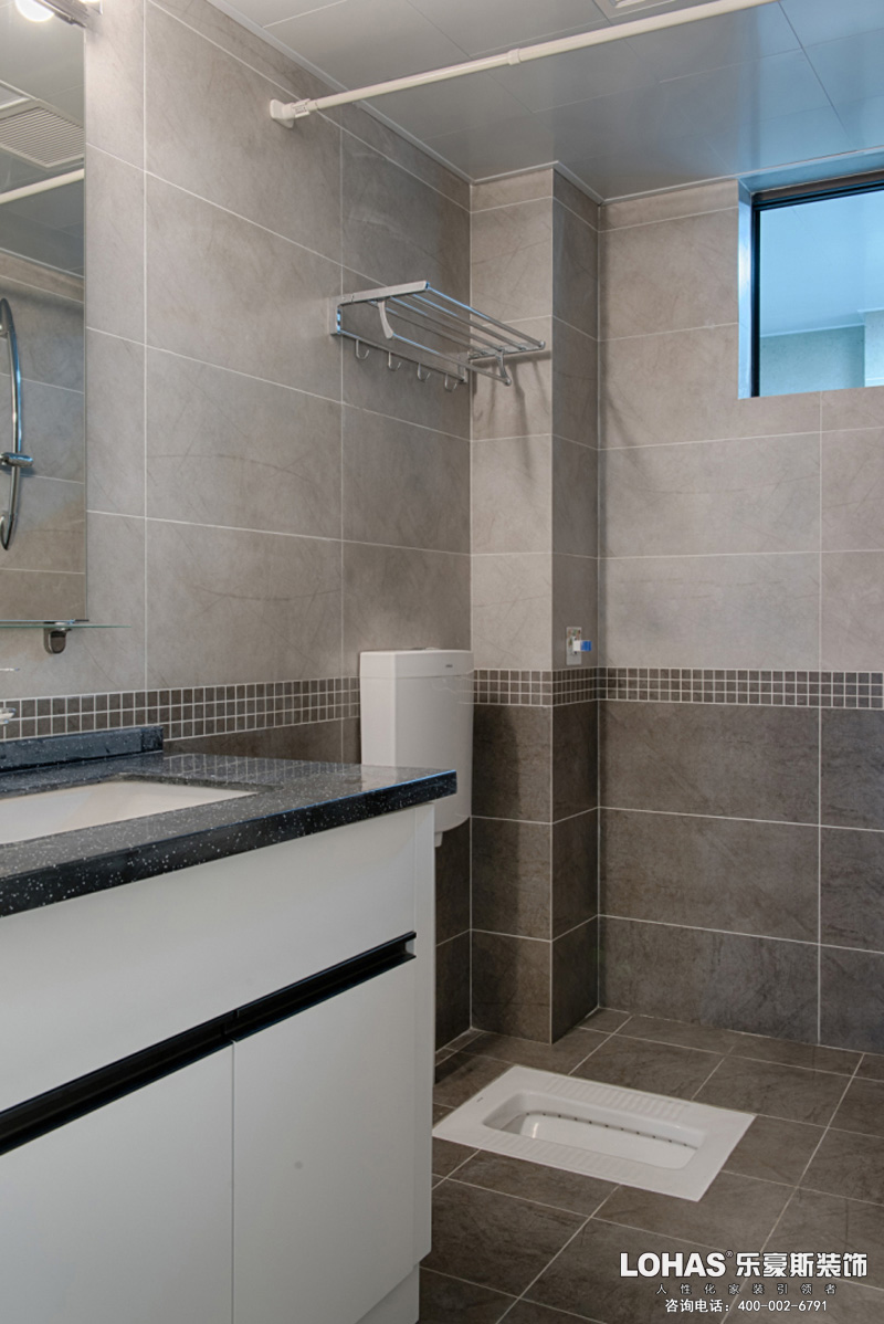 正定御河上院現(xiàn)代簡約衛(wèi)生間裝修