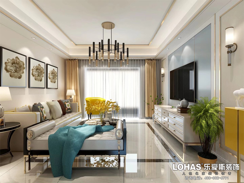 御河上院142平米裝修效果圖