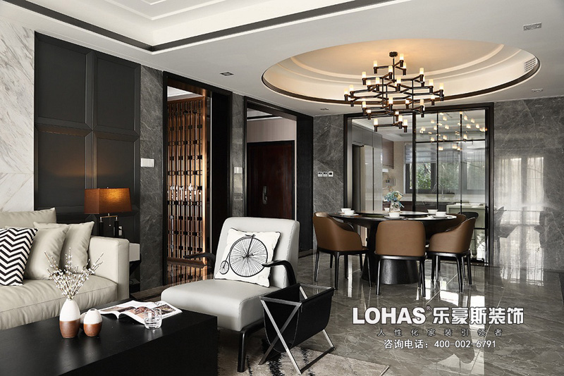 御河上院176平米裝修效果圖