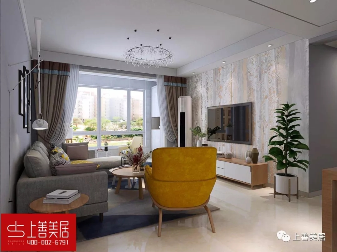 天璽名著140平三室兩廳北歐風(fēng)