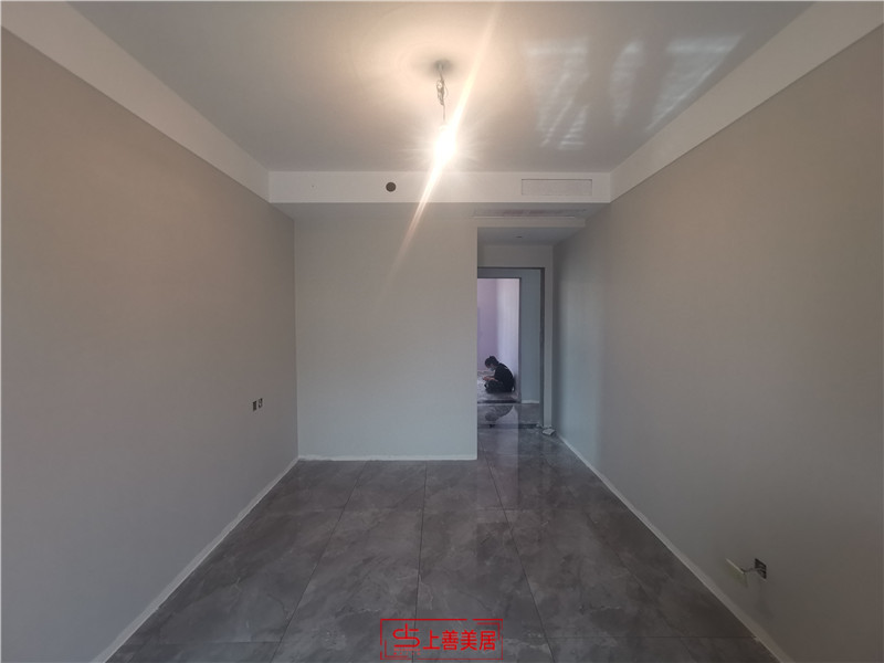 森林城130平基礎完工在施工地