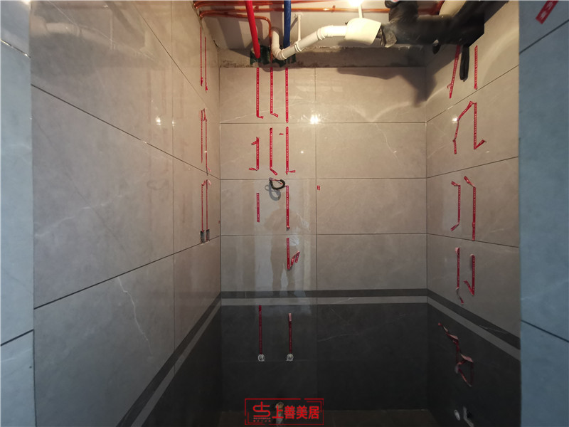 森林城130平基礎完工在施工地