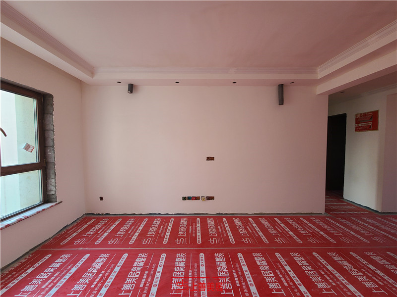 國(guó)赫天著130平#17/二遍膩?zhàn)邮┕そY(jié)束