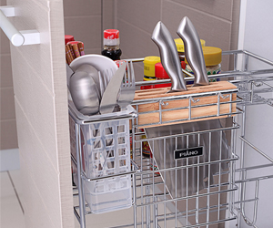 廚房收納巧設計 買再多的東西也不怕啦！