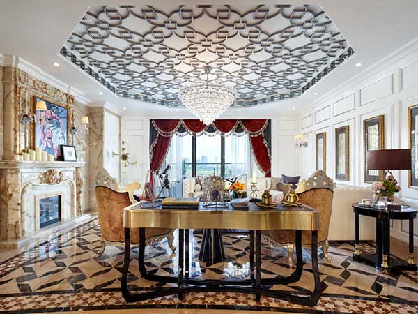 石家莊弧形吊頂效果圖