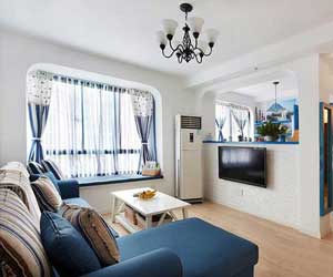 石家莊120平米裝修案例 讓你感受濃濃的地中海風(fēng)情！