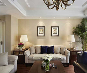 120平米裝修預(yù)算 18萬享受自由淡雅美式風(fēng)！