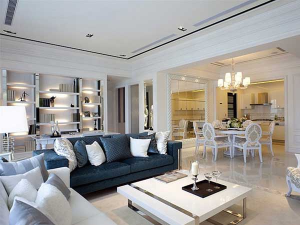 98平兩室兩廳客廳裝修