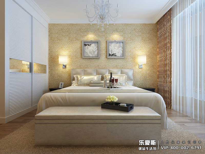 保利花園137平米簡約風格裝修效果圖