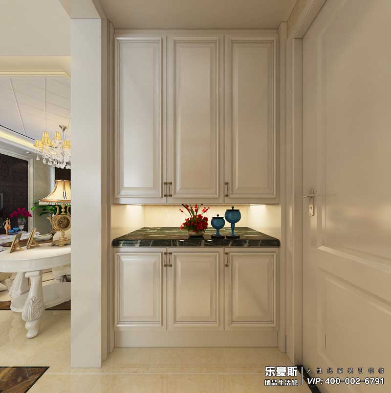 盛邦大都會(huì)139平米簡歐風(fēng)格裝修效果圖