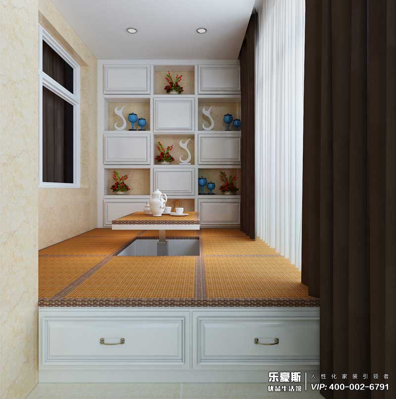 盛邦大都會(huì)139平米簡歐風(fēng)格裝修效果圖