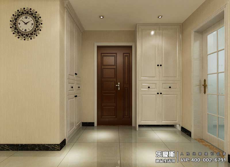 中廈御園125平米簡(jiǎn)歐風(fēng)格裝修效果圖