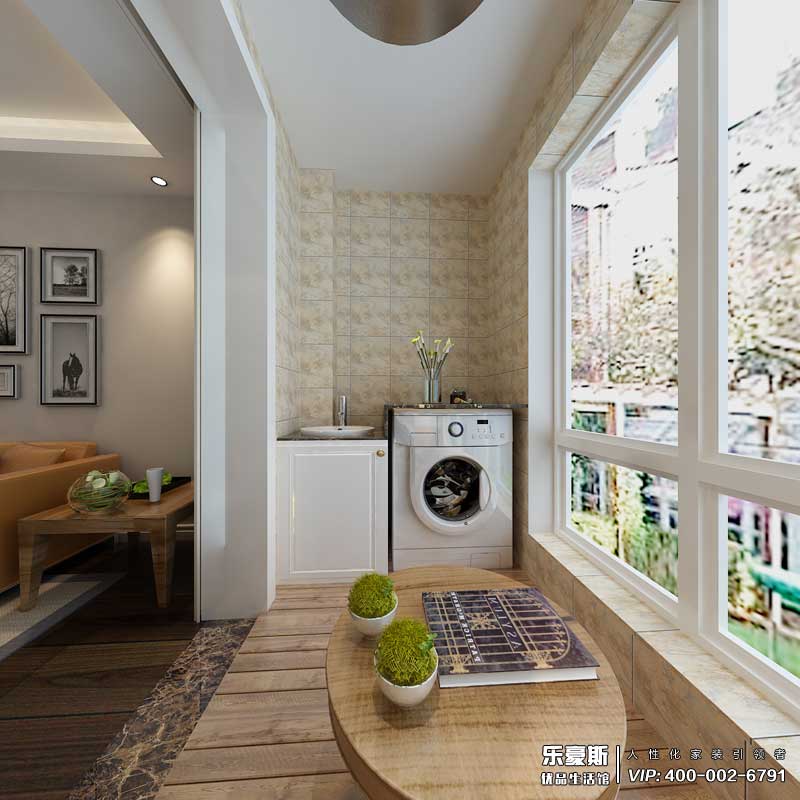 天海譽天下139平米北歐風(fēng)格裝修效果圖