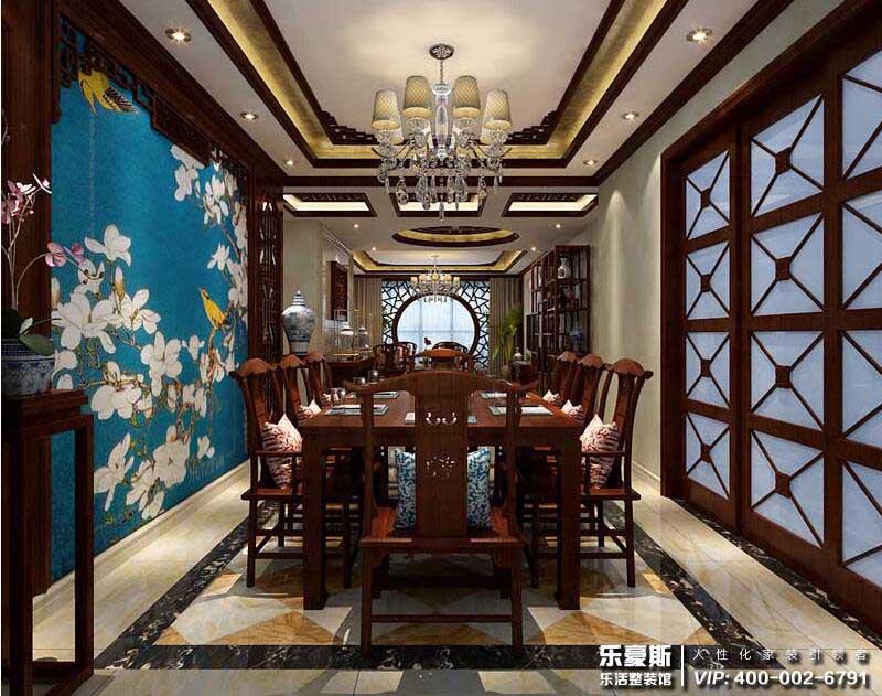 正定墅洋居禮360平米中式風(fēng)格裝修效果圖