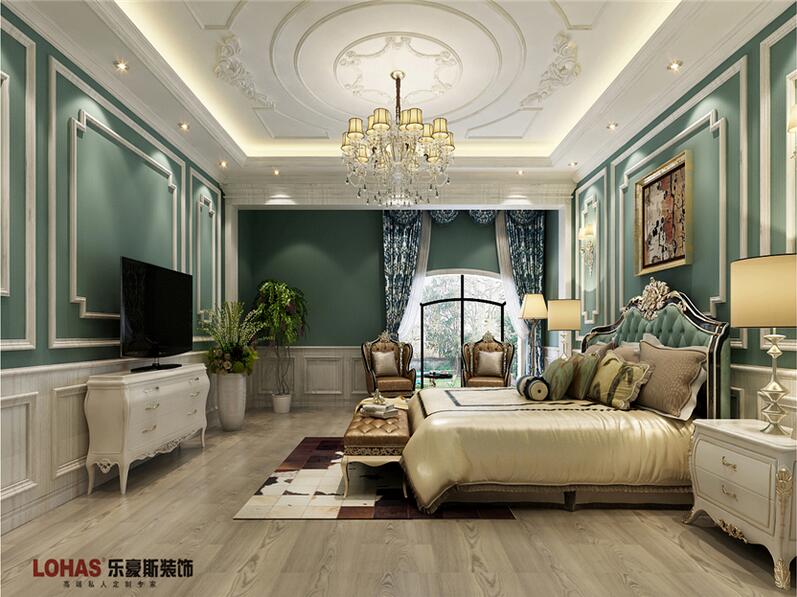 石家莊恒大金碧天下400平米新古典風(fēng)格裝修效果圖