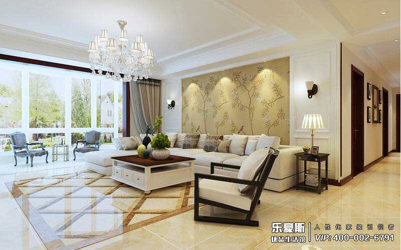 石家莊萬信花園220平米現(xiàn)代簡約風(fēng)格裝修效果圖