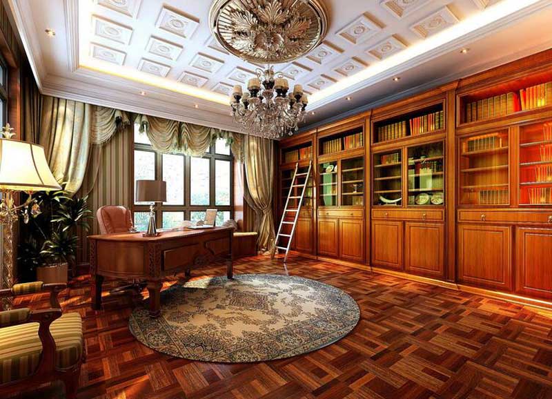 書(shū)房別墅裝修效果圖