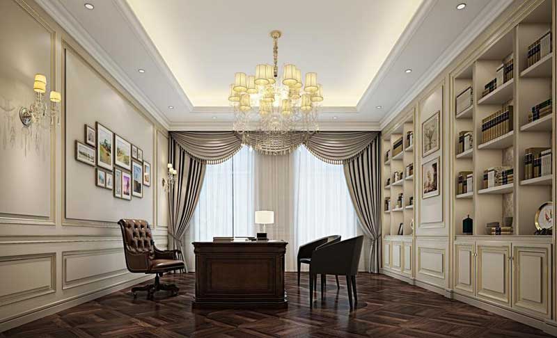 書(shū)房別墅裝修效果圖