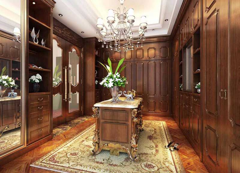 衣帽間別墅裝修設(shè)計效果圖