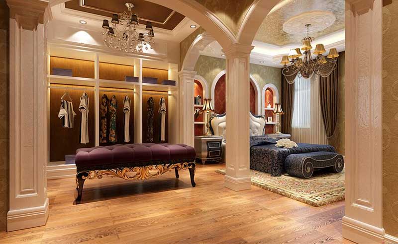 衣帽間別墅裝修設(shè)計效果圖