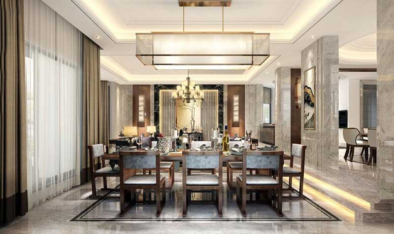 餐廳別墅裝修效果圖