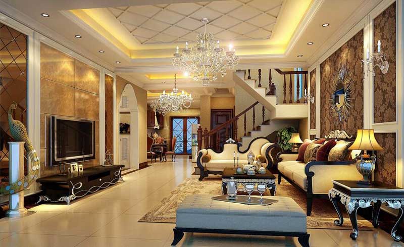 獨棟別墅裝修效果圖