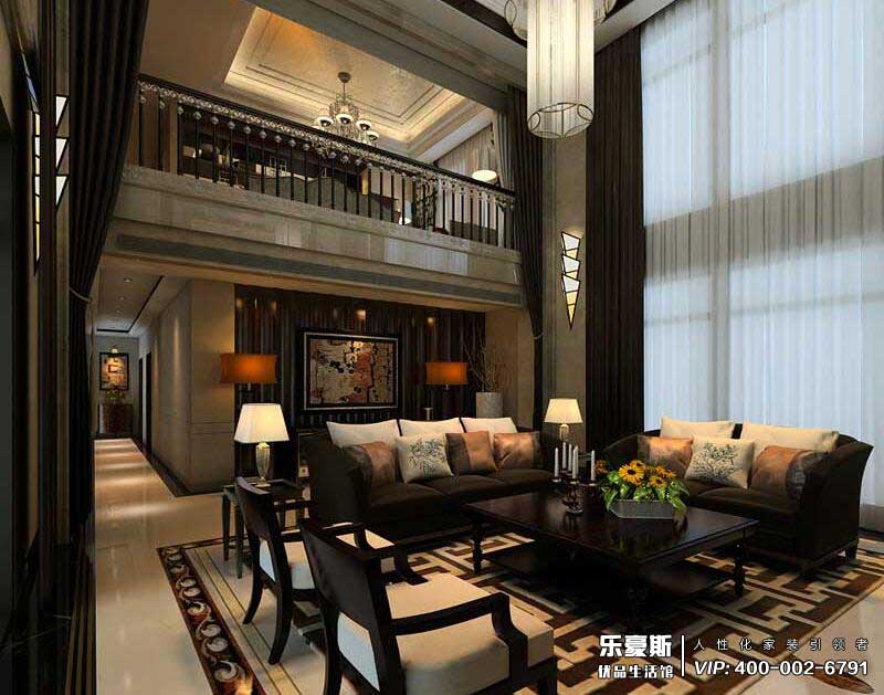 西美金山湖小鎮(zhèn)后現(xiàn)代風(fēng)格別墅裝修效果圖