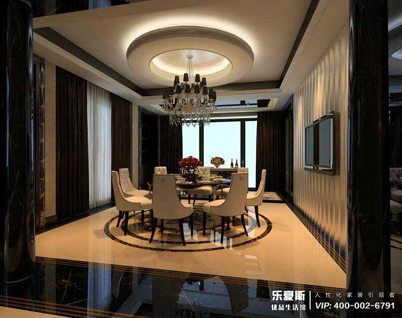 西美金山湖小鎮(zhèn)后現(xiàn)代風(fēng)格別墅裝修效果圖