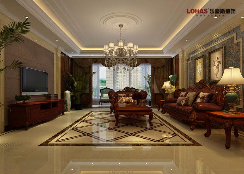 赫石府美式風格別墅裝修效果圖