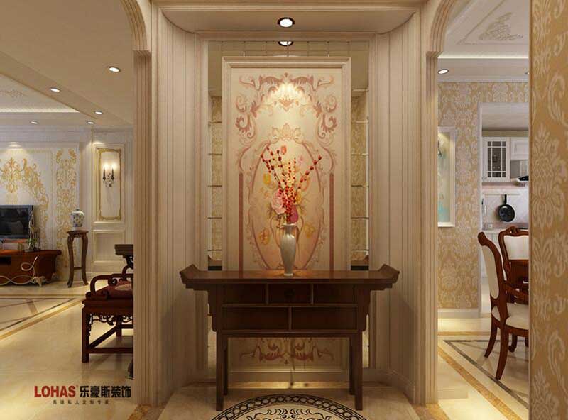 130平米三室兩廳歐式風格