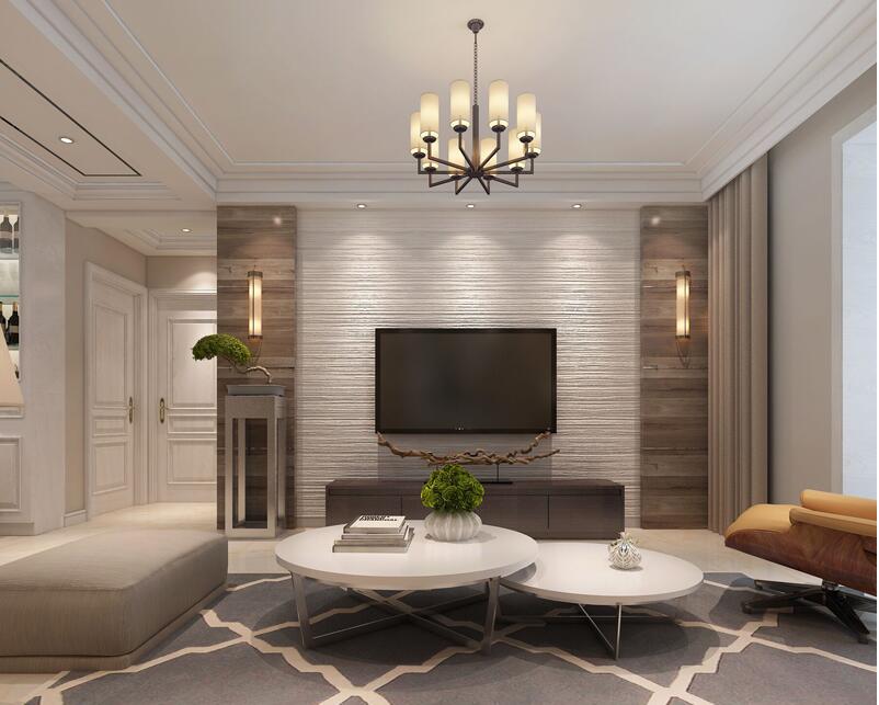 簡約電視墻裝修效果圖