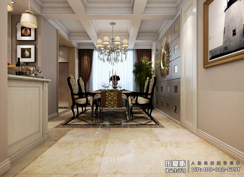 潤江慧谷歐式風格裝修效果圖