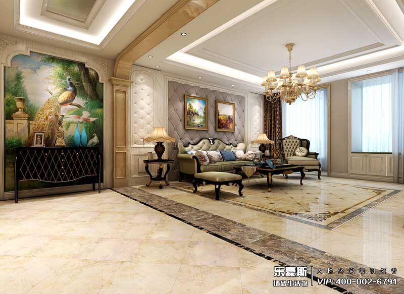 潤江慧谷歐式風格裝修效果圖