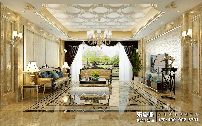 星河盛世350平米法式風格裝修效果圖