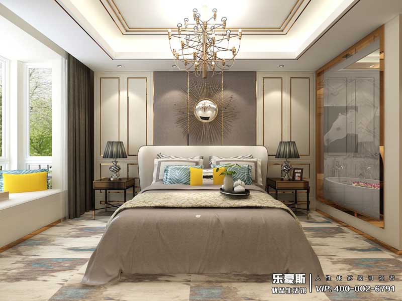 星湖國(guó)際花園后奢風(fēng)格裝修效果圖