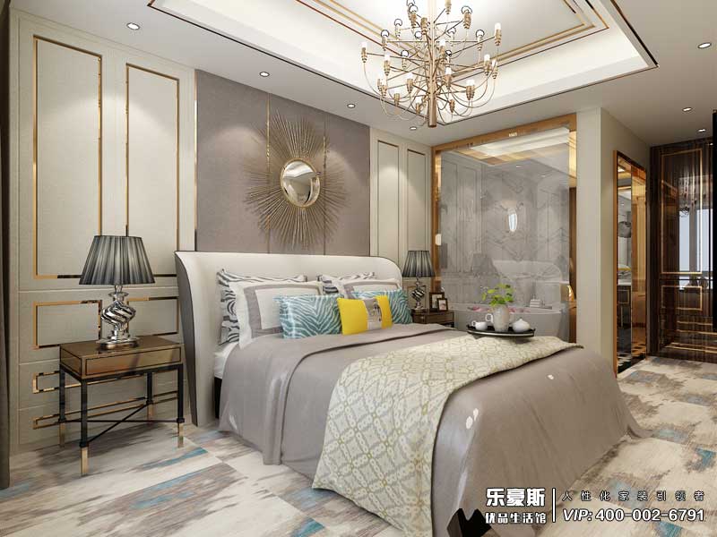 星湖國(guó)際花園后奢風(fēng)格裝修效果圖