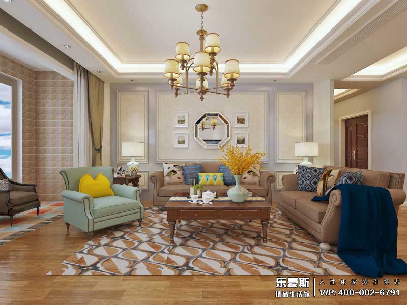 星級未來城美式風格裝修效果圖