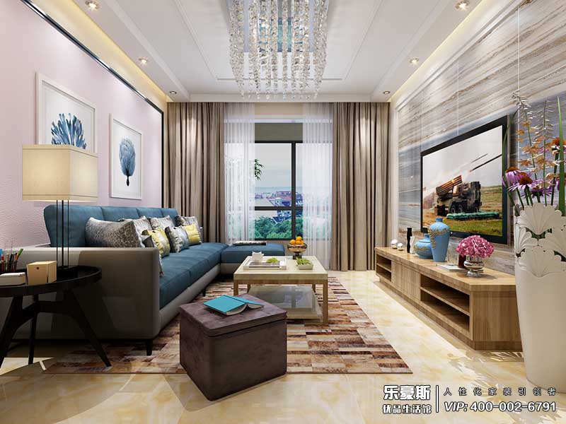 河北國際商會廣場現(xiàn)代簡約裝修效果圖