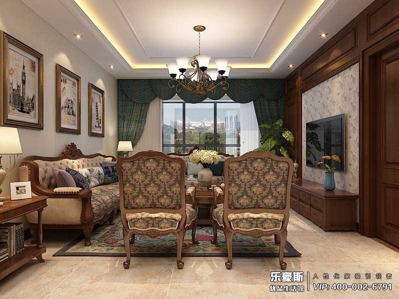 恒潤(rùn)時(shí)代廣場(chǎng)美式風(fēng)格裝修