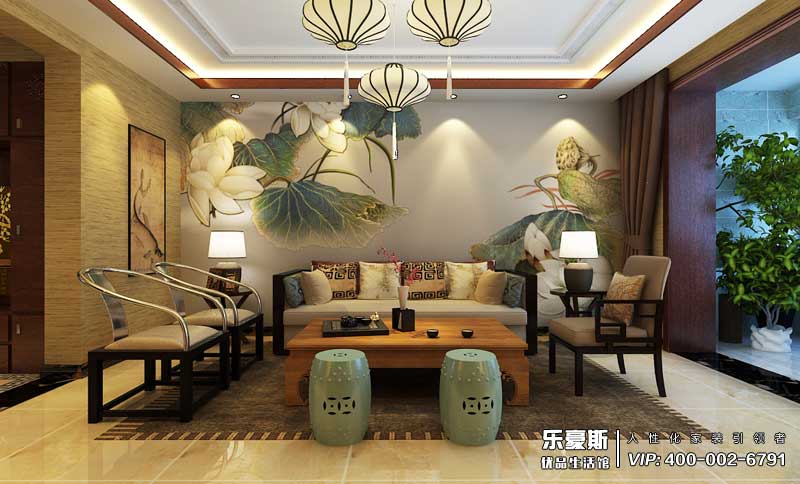 石銅府新中式風(fēng)格裝修