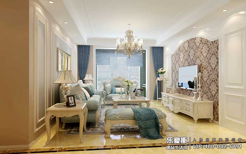 東勝紫御公園廣場(chǎng)美式風(fēng)格裝修